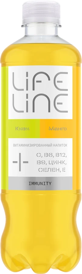 Бутылка LIFELINE ИММУНИТЕТ, киви и манго